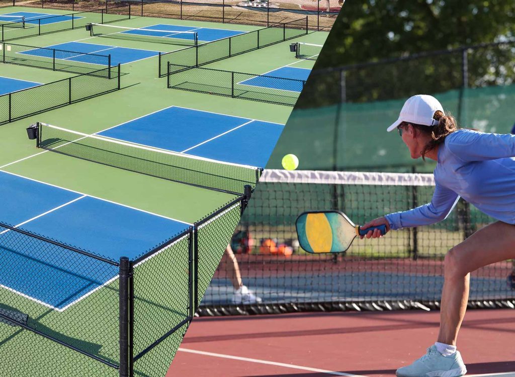 Pickleball at Southpoint Shine community event